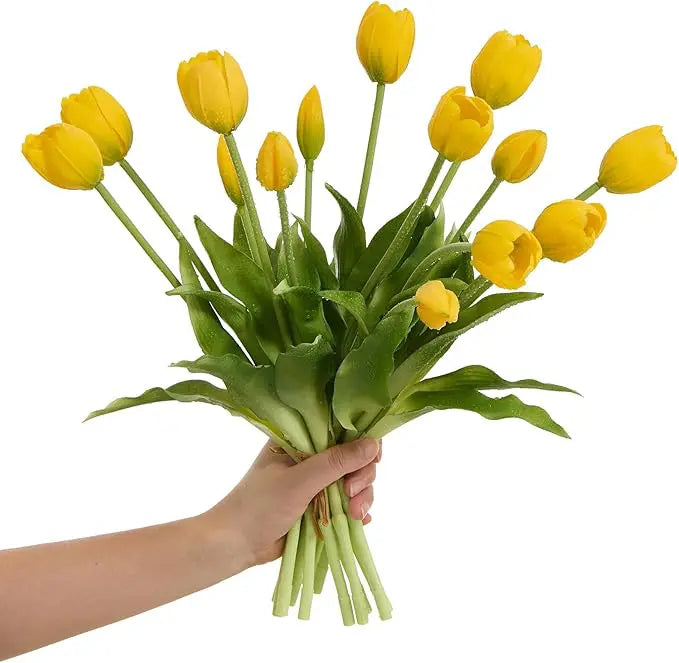 EverTulipa™ | Real Touch Naturtrogna konsttulpaner med verklighetstrogen känsla