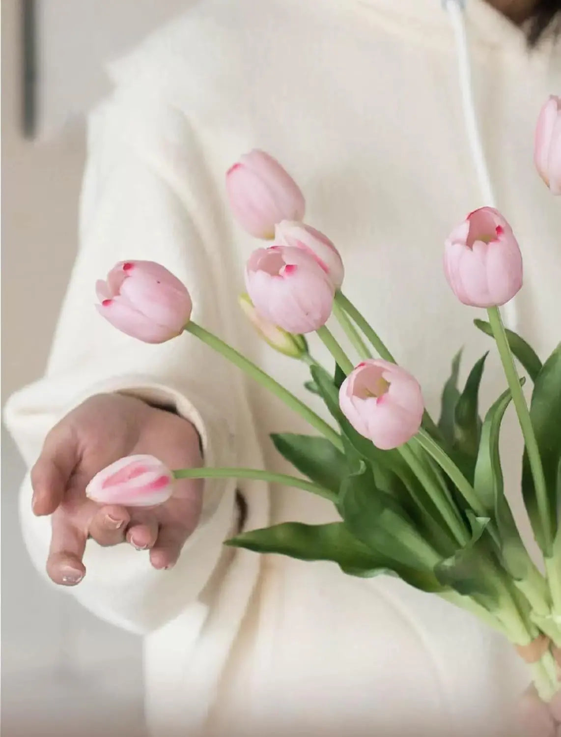 EverTulipa™ | Real Touch Naturtrogna konsttulpaner med verklighetstrogen känsla