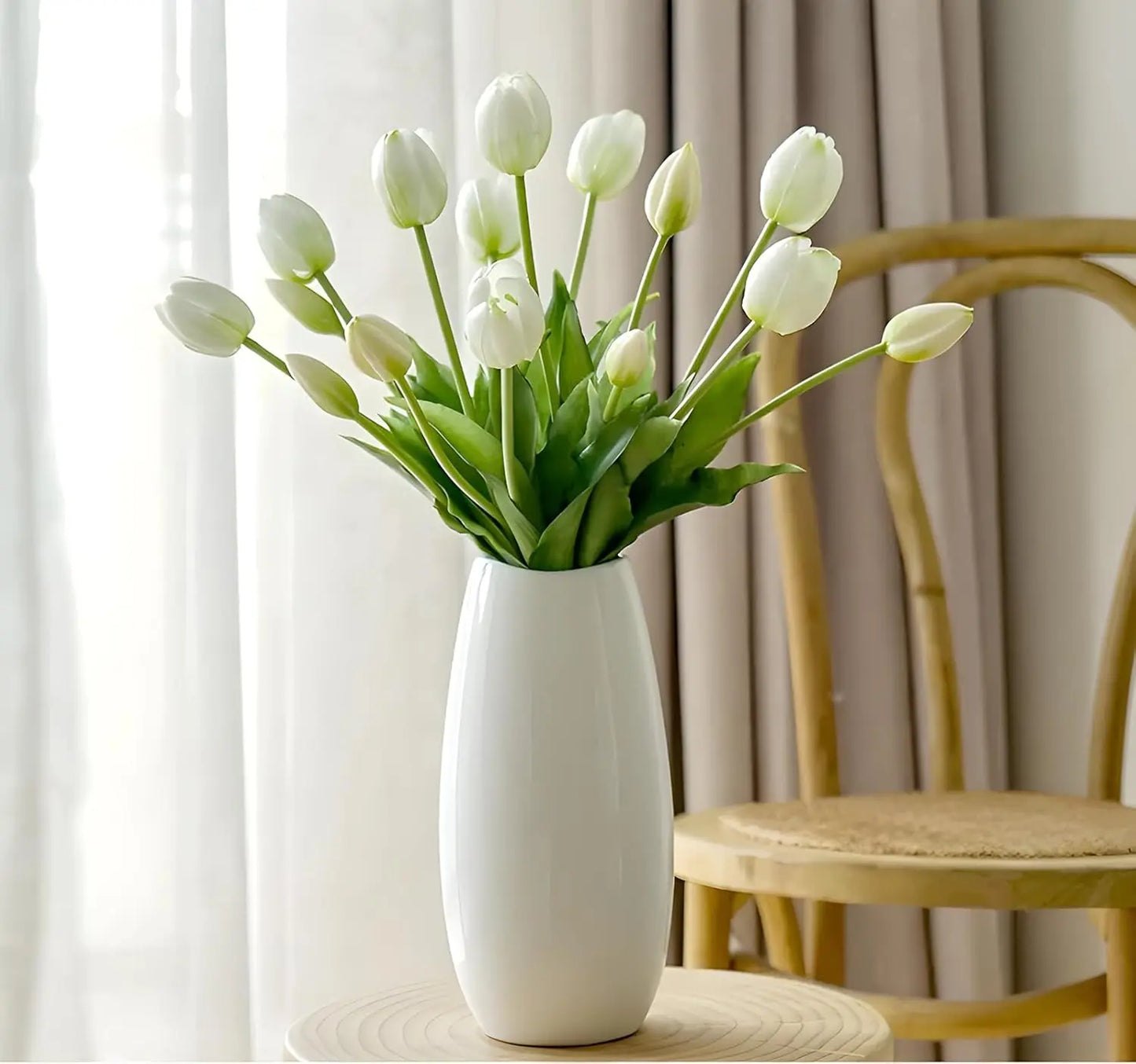 EverTulipa™ | Real Touch Naturtrogna konsttulpaner med verklighetstrogen känsla
