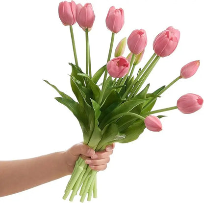 EverTulipa™ | Real Touch Naturtrogna konsttulpaner med verklighetstrogen känsla