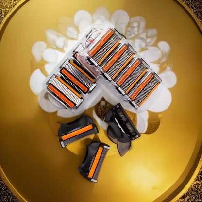 ShavePro™ 6 | Klassisk säkerhetsrakning med sexbladsteknik som ger precision, komfort och lång hållbarhet.
