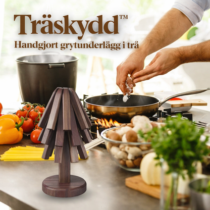 Träskydd™ | Bordsunderlägg i trä och värmetåliga bordsunderlägg