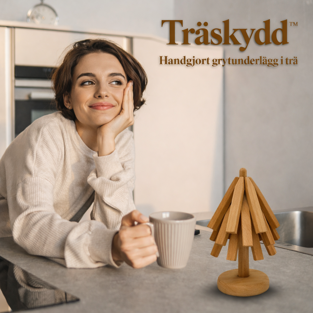 Träskydd™ | Bordsunderlägg i trä och värmetåliga bordsunderlägg