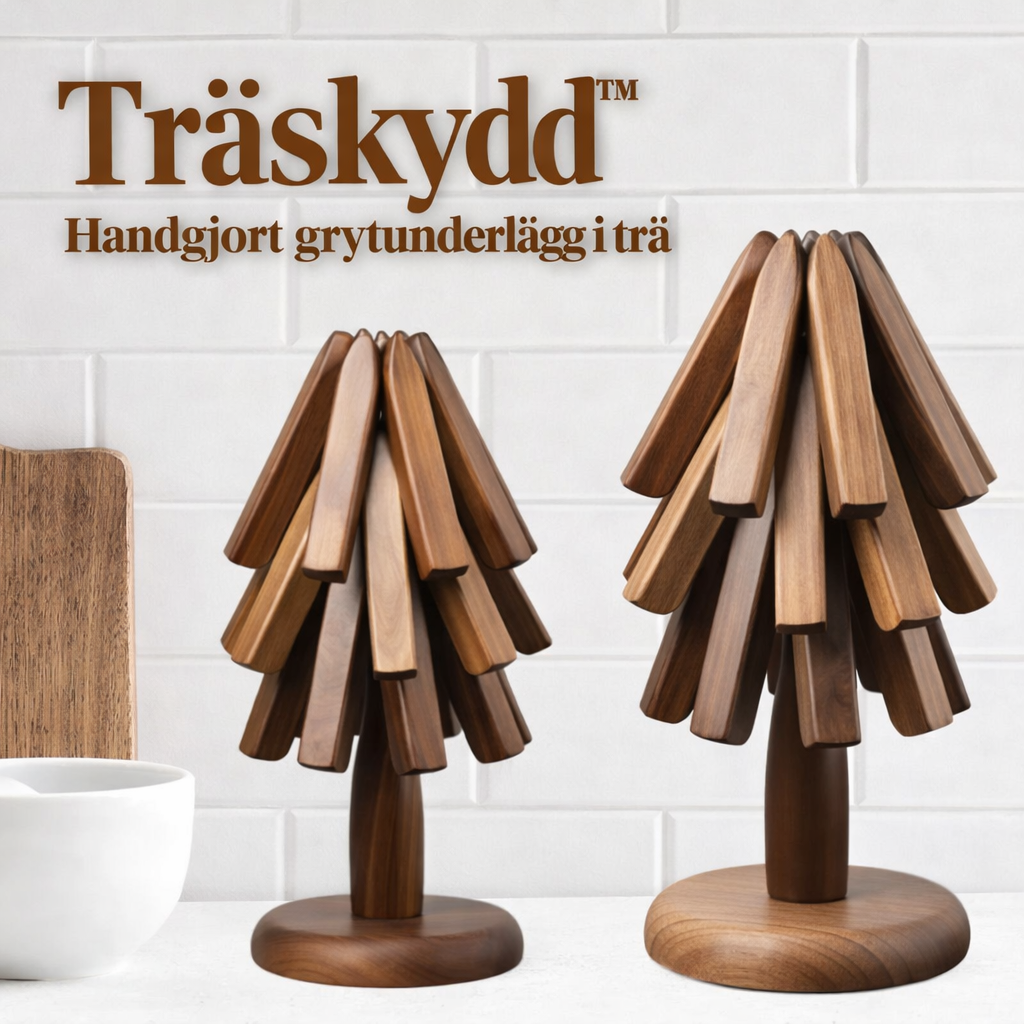 Träskydd™ | Bordsunderlägg i trä och värmetåliga bordsunderlägg