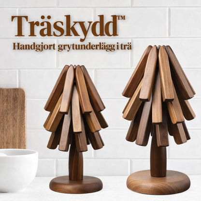 Träskydd™ | Bordsunderlägg i trä och värmetåliga bordsunderlägg