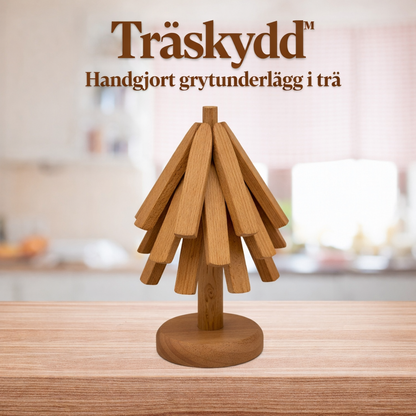 Träskydd™ | Bordsunderlägg i trä och värmetåliga bordsunderlägg