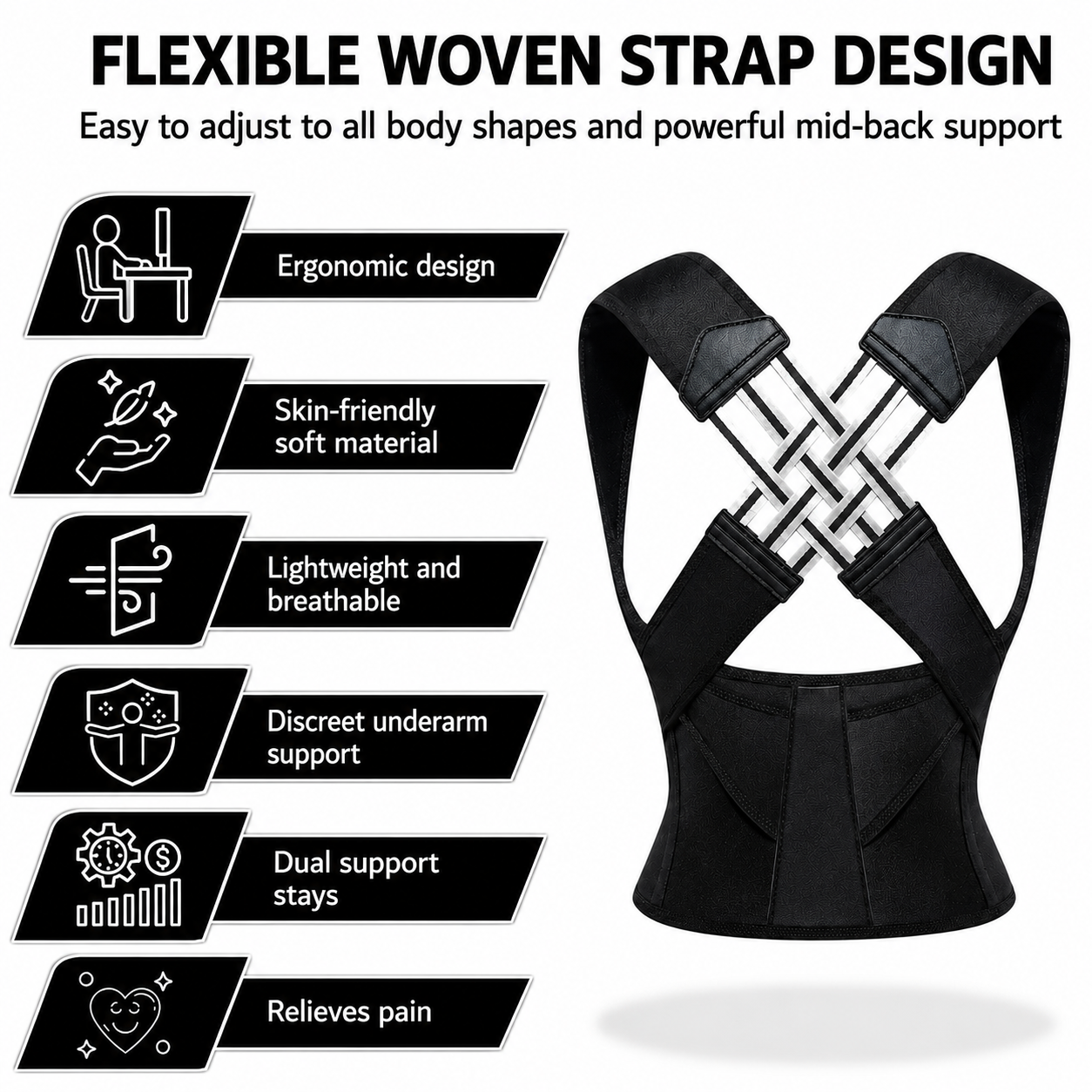 PosturePro™ | Improves your posture