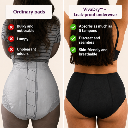 VivaDry™ | Leak-proof underwear (pack of 5)