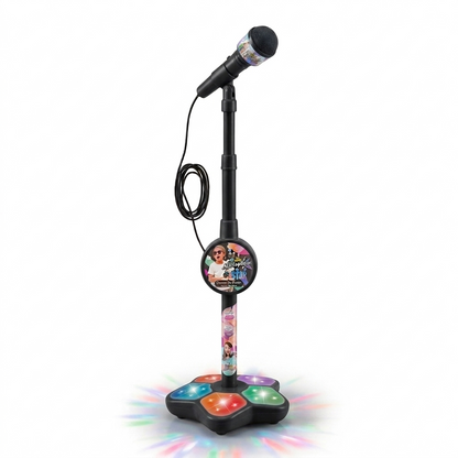 Superstar™ | Karaoke-set för Barn med Mikrofon & Stativ – Musikaliskt Lärspel