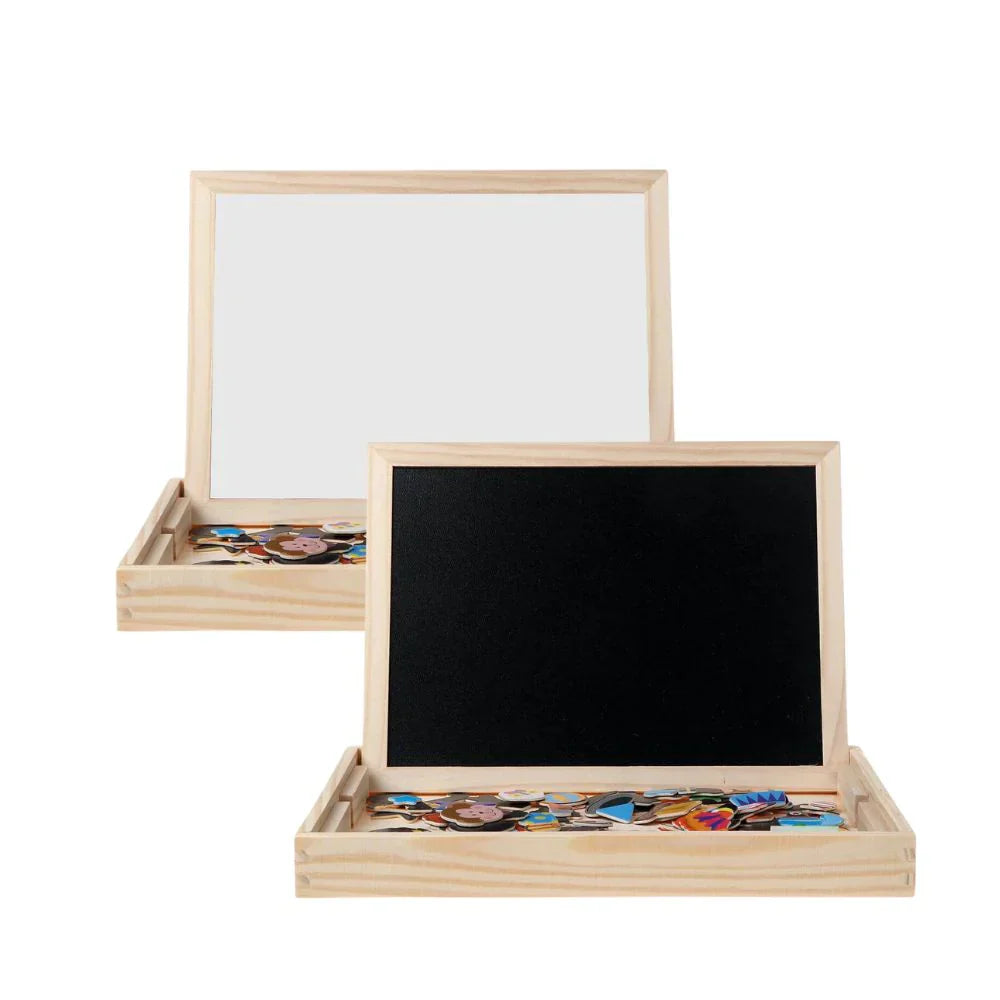 MagniBox™ | Montessori rytmisk tavla och magnetiskt pussel 2-i-1
