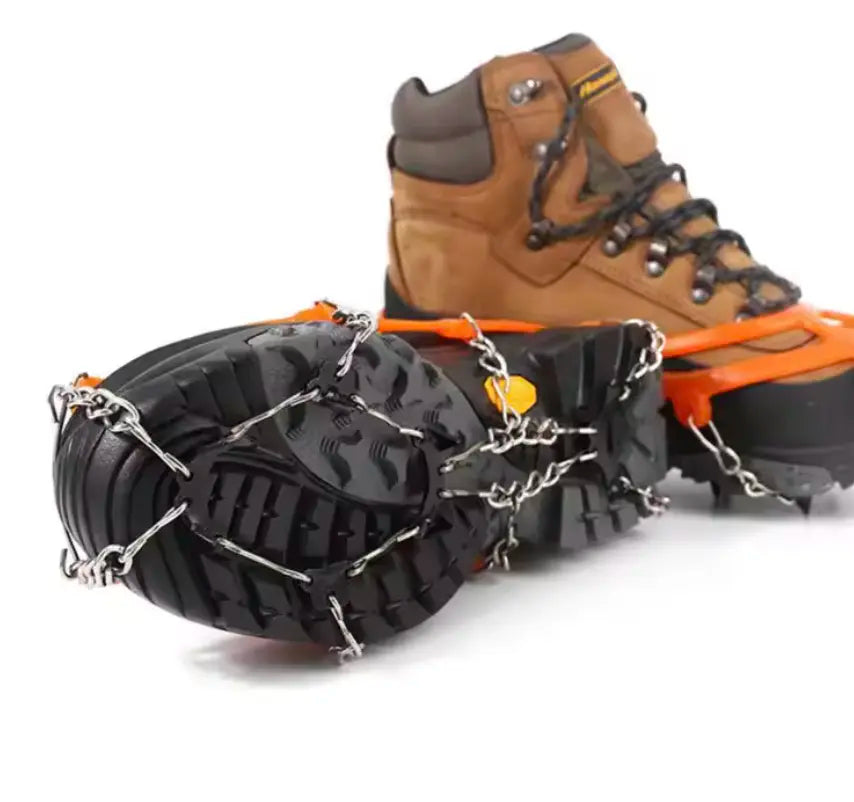 SnowTrax™ | Pull-On Snökedjor för Skor (1 Par: 2-Pack)